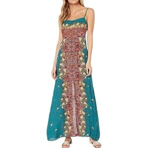 Free People Intimately Morning Song
Maxi Dress Jade Combo XL NWT
